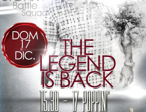The Legend is back !!! Una domenica di workshops con Storm